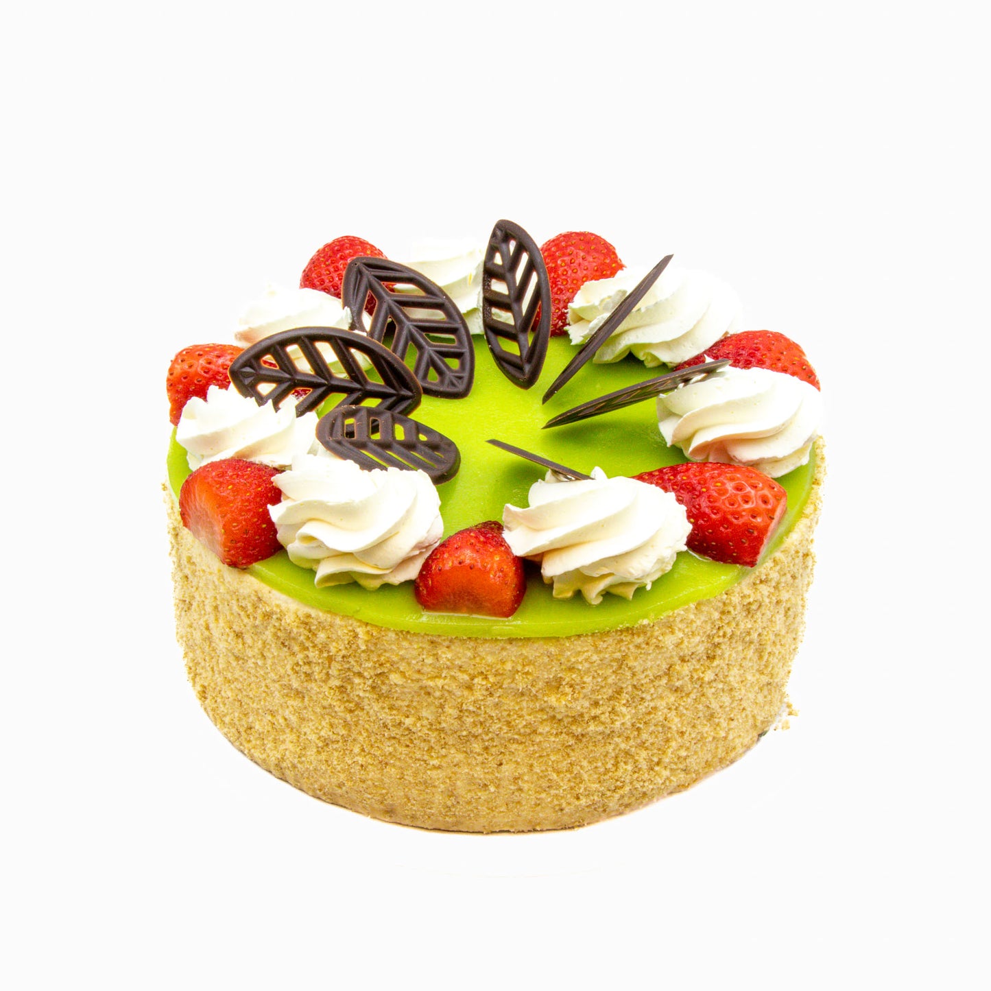 Banana Strawberry Gateau