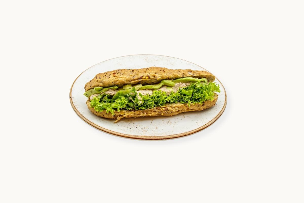 Tuna, Mayo, Avocado Granary Bread