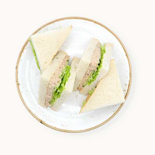 Tuna, Mayo, Cucumber and Lettuce